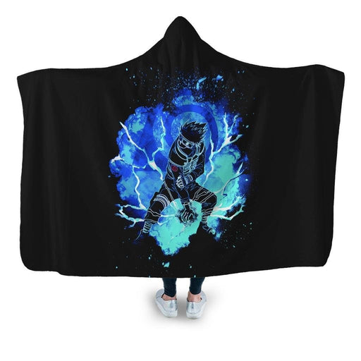 Kakashi Soul Hooded Blanket - Adult / Premium Sherpa