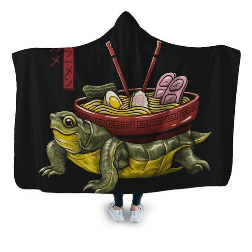 Kame Ramen Hooded Blanket - Adult / Premium Sherpa