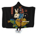 Kame Usagi And Ratto Ninjas Hooded Blanket - Adult / Premium Sherpa