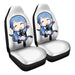 Kancolle Chibi 10 Car Seat Covers - One size