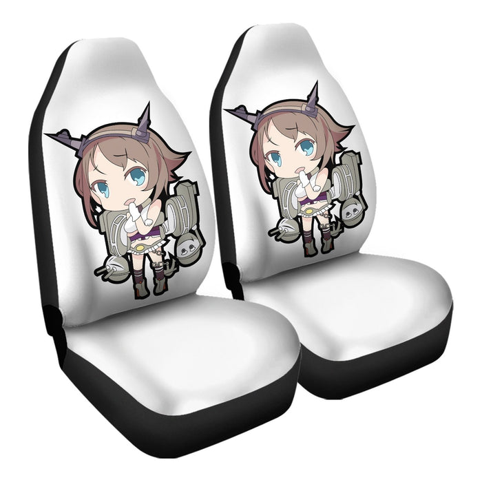 Kancolle Chibi 12 Car Seat Covers - One size