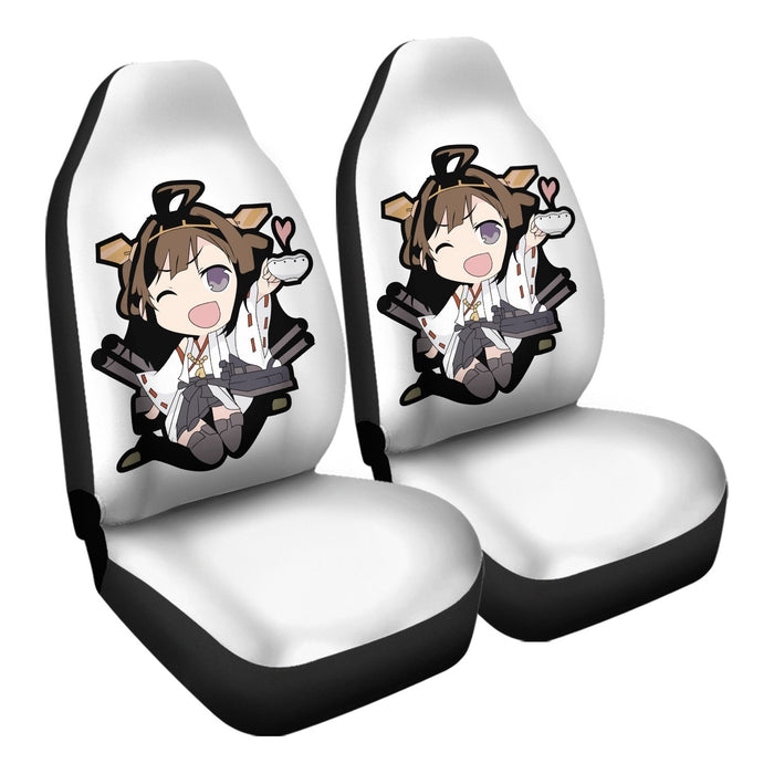 Kancolle Chibi 15 Car Seat Covers - One size