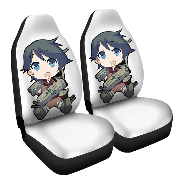 Kancolle Chibi 16 Car Seat Covers - One size