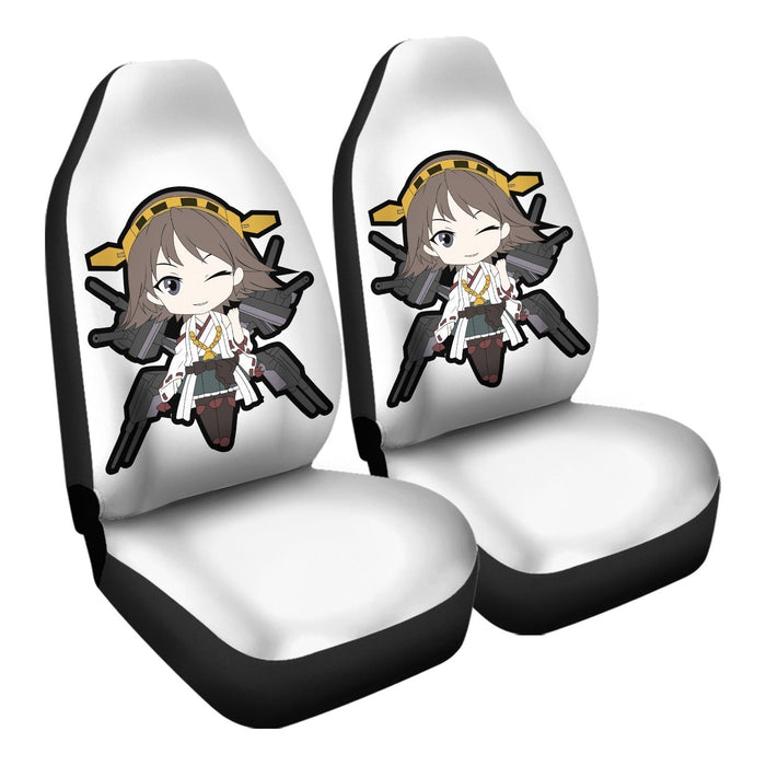 Kancolle Chibi 2 Car Seat Covers - One size