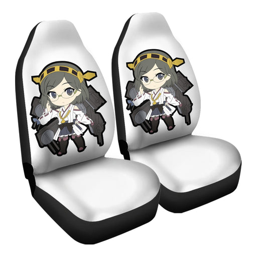 Kancolle Chibi 3 Car Seat Covers - One size
