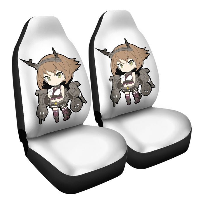 Kancolle Chibi 6 Car Seat Covers - One size