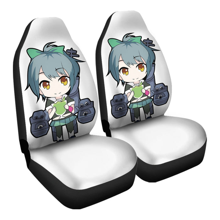 Kancolle Chibi 8 Car Seat Covers - One size