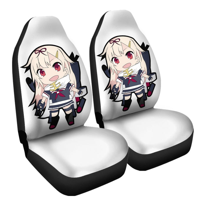 Kancolle Chibi 9 Car Seat Covers - One size