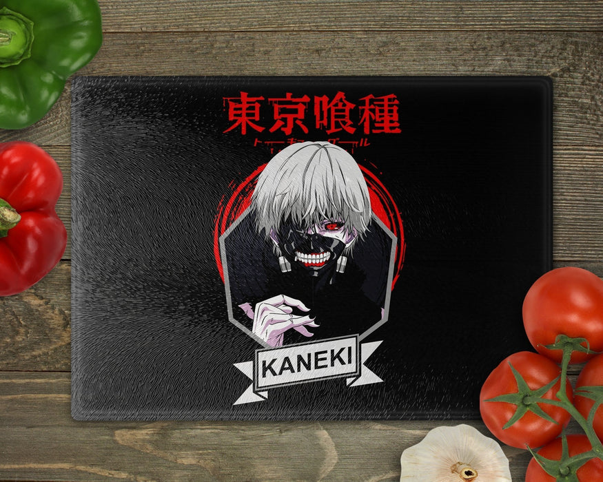 Kaneki Ghoul 3 Cutting Board