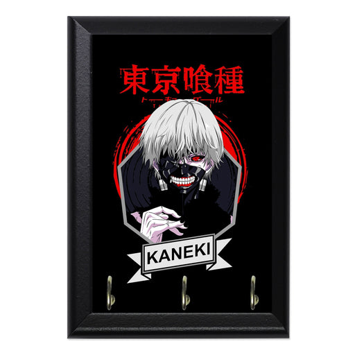 Kaneki Ghoul 3 Key Hanging Plaque - 8 x 6 / Yes