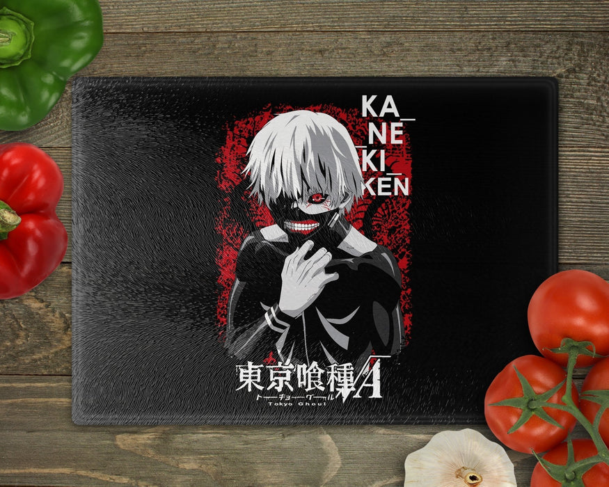 Kaneki Ghoul 6 Cutting Board