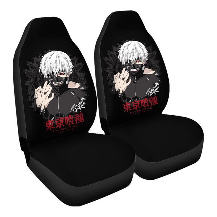 Kaneki Ghoul 7 Car Seat Covers - One size