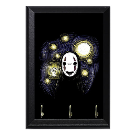 Kaonashi Lantern Key Hanging Plaque - 8 x 6 / Yes