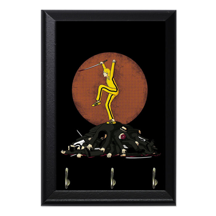Karate Bill Key Hanging Plaque - 8 x 6 / Yes
