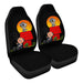 Karate Nuts Car Seat Covers - One size