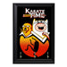 Karate Time Key Hanging Wall Plaque - 8 x 6 / Yes