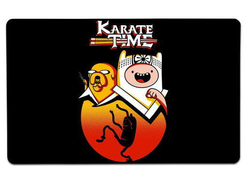 Karate Time Large Mouse Pad