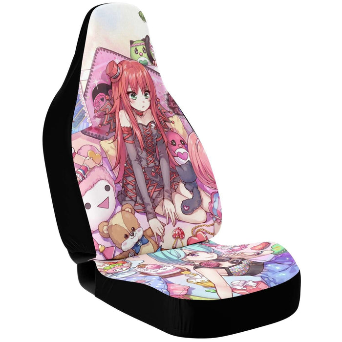 Kawaii Anime V2 Car Seat Covers - One size