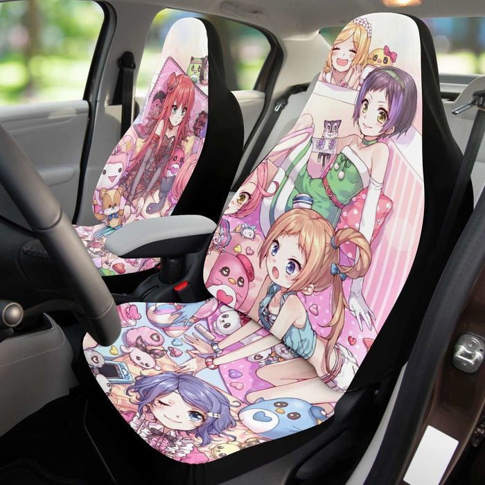 Kawaii Anime V2 Car Seat Covers - One size