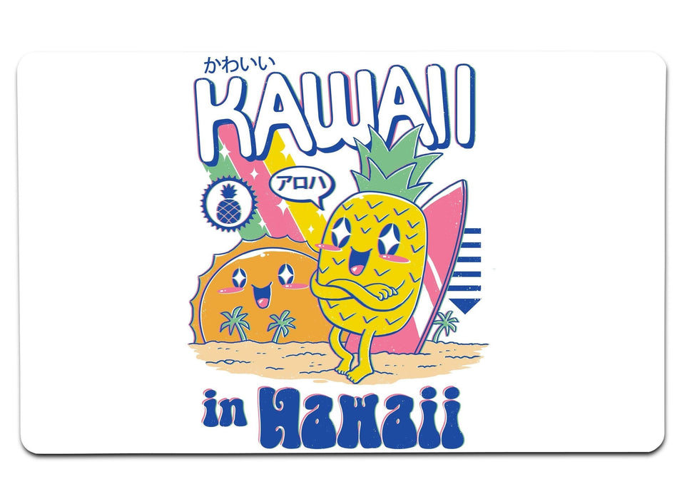 Kawaii In Hawaii Large Mouse Pad