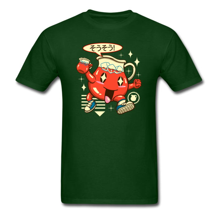 Kawaii Kool Aid Unisex Classic T-Shirt - forest green / S