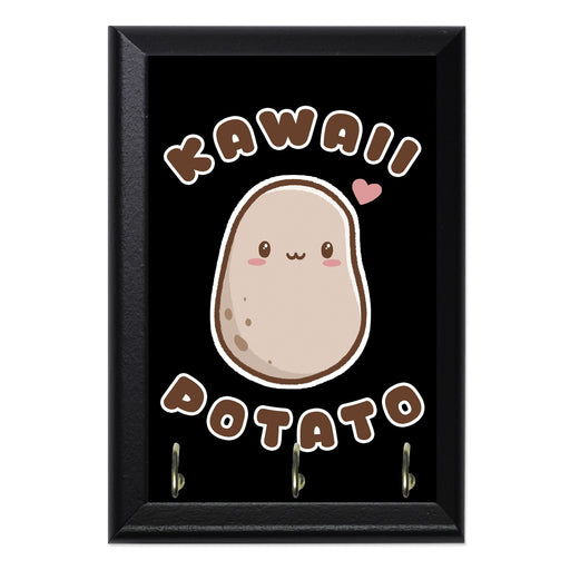 Kawaii Potato Key Hanging Plaque - 8 x 6 / Yes