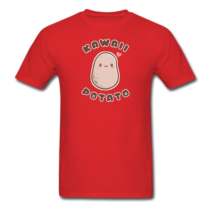 Kawaii Potato Unisex Classic T-Shirt - red / S