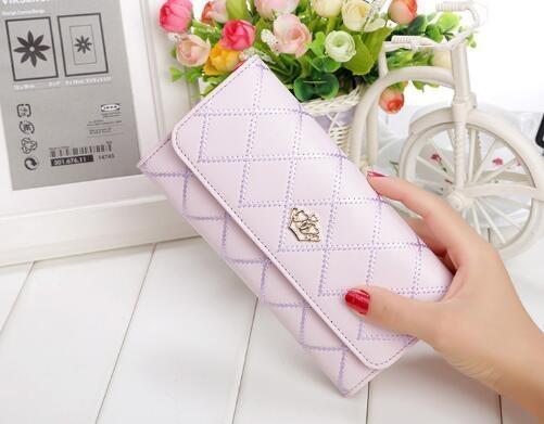 Kawaii Womens Clutch Wallet V2 - as picture