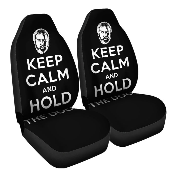 Keep Calm and Hold the Door Car Seat Covers - One size