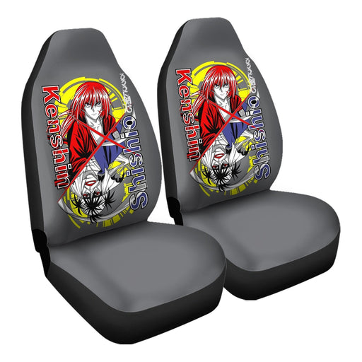 Kenshin Vs Shishio Car Seat Covers - One size