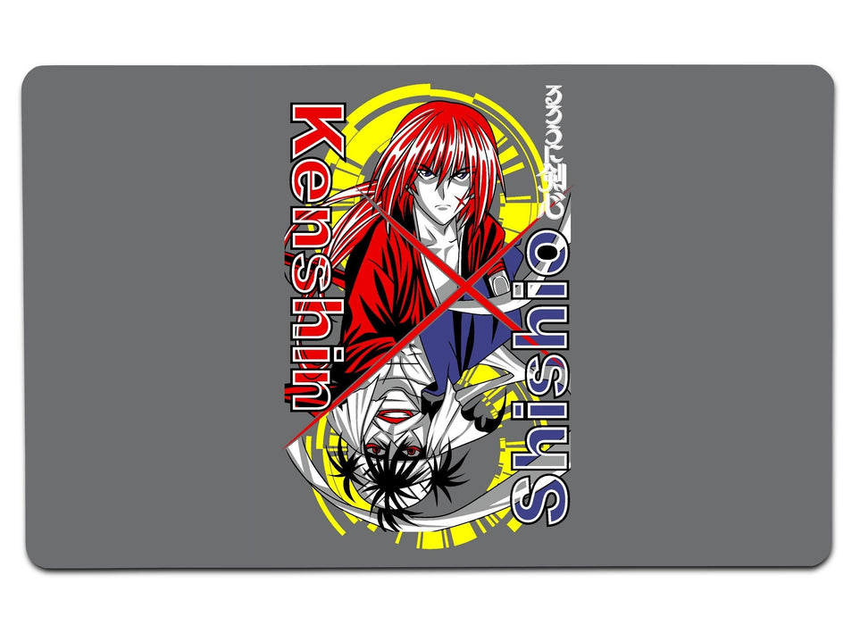 Kenshin Vs Shishio Large Mouse Pad