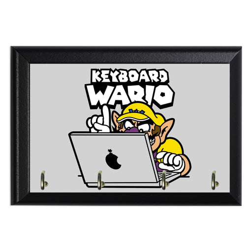 Keyboard Wario Key Hanging Plaque - 8 x 6 / Yes