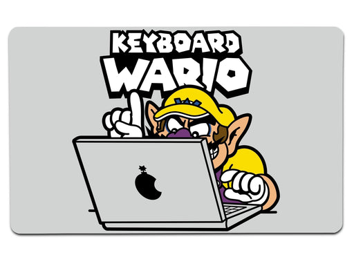 Keyboard Wario Large Mouse Pad