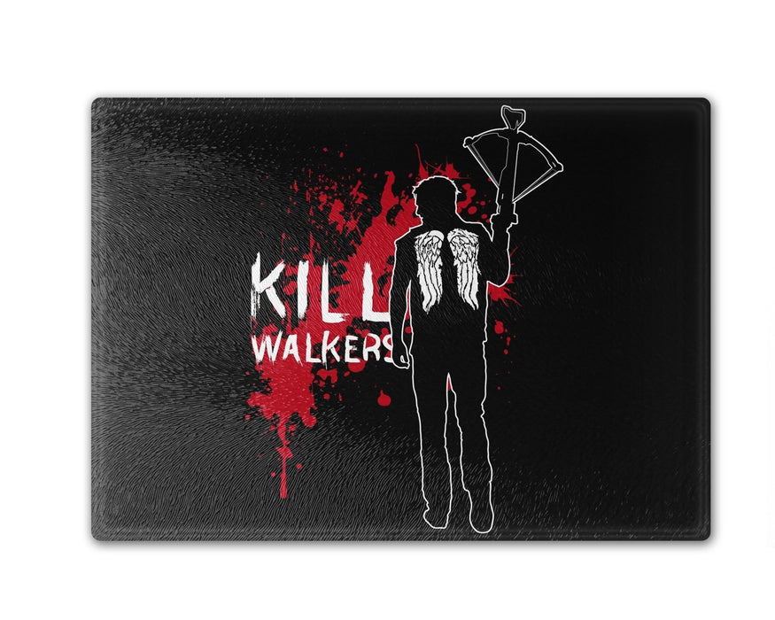 Kill Walkers Crossbow Cutting Board