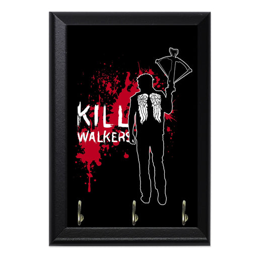 Kill Walkers Crossbow Key Hanging Plaque - 8 x 6 / Yes