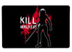 Kill Walkers Sword Large Mouse Pad