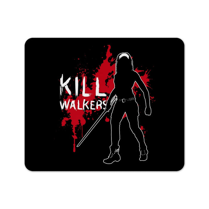 Kill Walkers Sword Mouse Pad