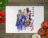 Killer Queen Watercolor Cutting Board