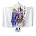 Killer Queen Watercolor Hooded Blanket - Adult / Premium Sherpa