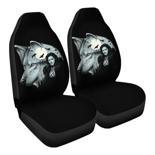 King Of Dire Wolves Car Seat Covers - One size