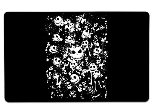 King Of Halloween Large Mouse Pad
