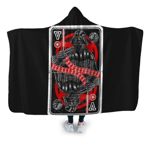 King Of The Darkside Hooded Blanket - Adult / Premium Sherpa