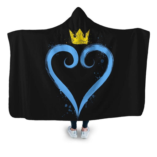 Kingdom Painting Hooded Blanket - Adult / Premium Sherpa