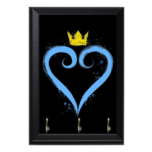 Kingdom Painting Key Hanging Plaque - 8 x 6 / Yes
