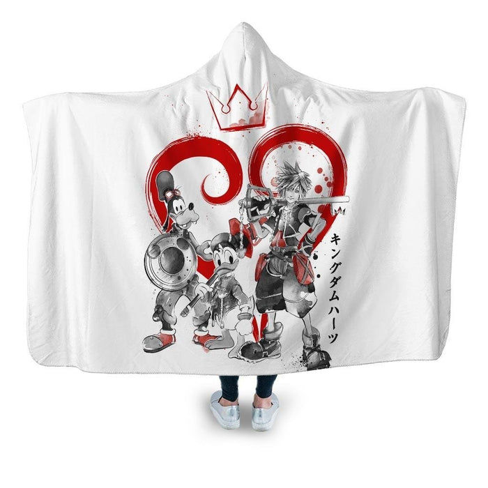 Kingdom Sumie Hooded Blanket - Adult / Premium Sherpa