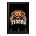 Kingdom Tigers Decorative Wall Plaque Key Holder Hanger - 8 x 6 / Yes