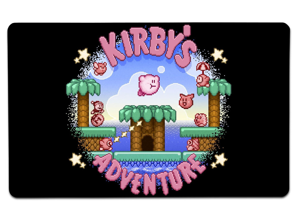 Kirby Adventure Large Mouse Pad