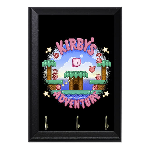 Kirby Adventure Wall Key Hanging Plaque - 8 x 6 / Yes