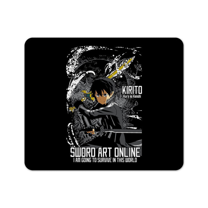 Kirito Alo 2 Anime Mouse Pad