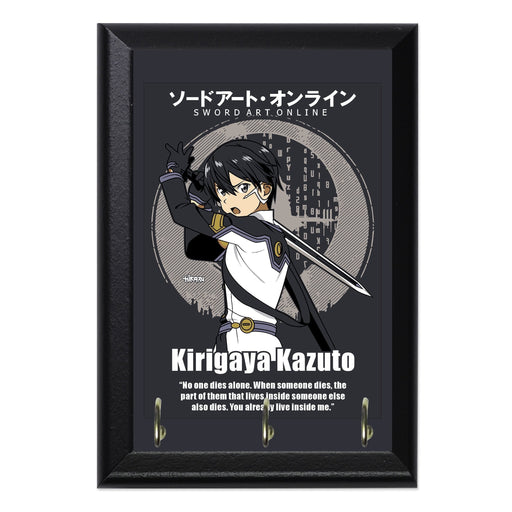 Kirito Ordinal Scale Key Hanging Plaque - 8 x 6 / Yes